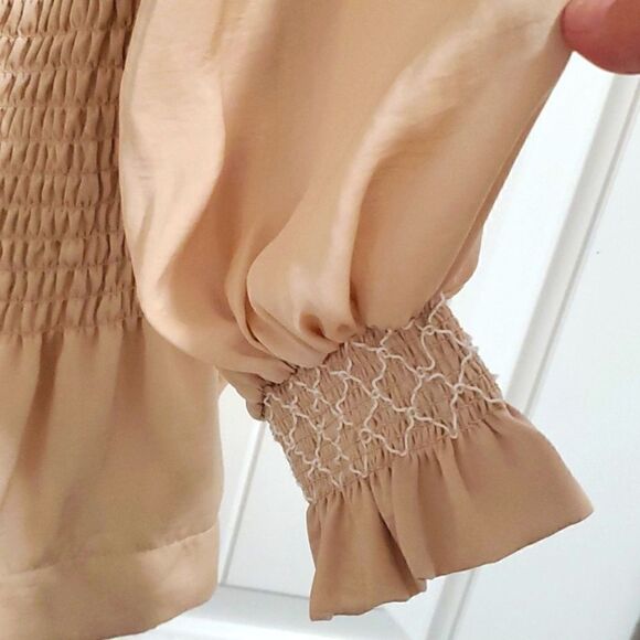 Mable womans smocked dress, size medium - Picture 3 of 4